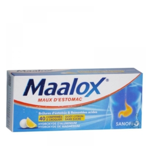 Maalox Stomach Ache Tablets