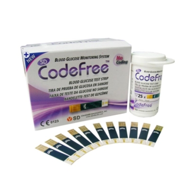 SD Codefree Glucose Test Strips