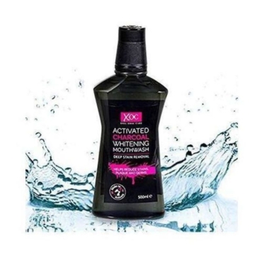 XOC Activated Charcoal Whitening Mouthwash