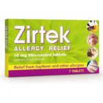 Zirtek Allergy Relief 10mg